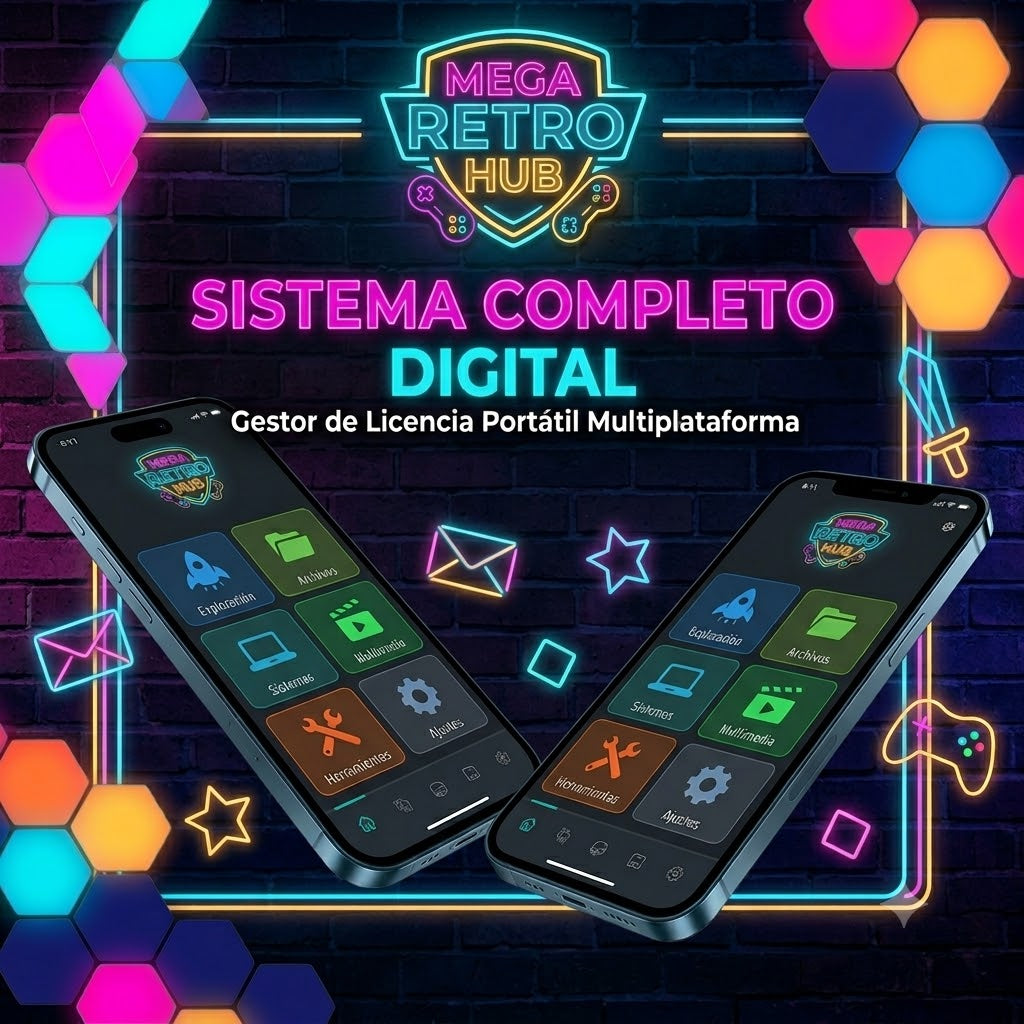 📱 Mega Retro Mobile - Licencia Portátil (Android) 🕹️